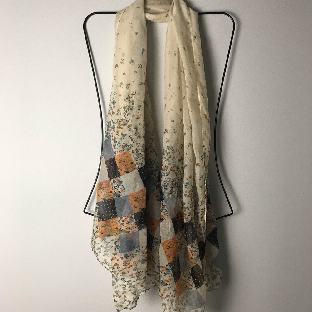 Floral scarf